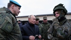 Путин и Шойгу проверили мобилизованных на полигоне в Рязанской области