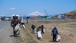 Месячник чистоты и Всероссийского субботника на территории Южно‑Курильского района!
