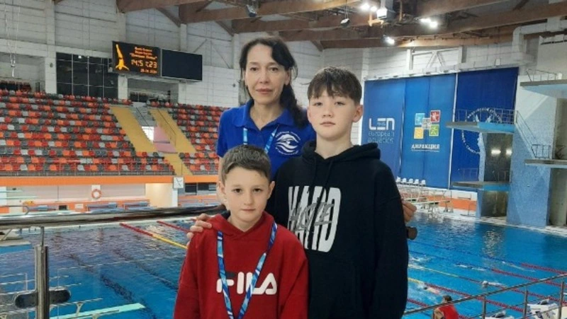  Кунаширцы - в числе победителей  на соревнованиях по плаванию в Санкт-Петербурге