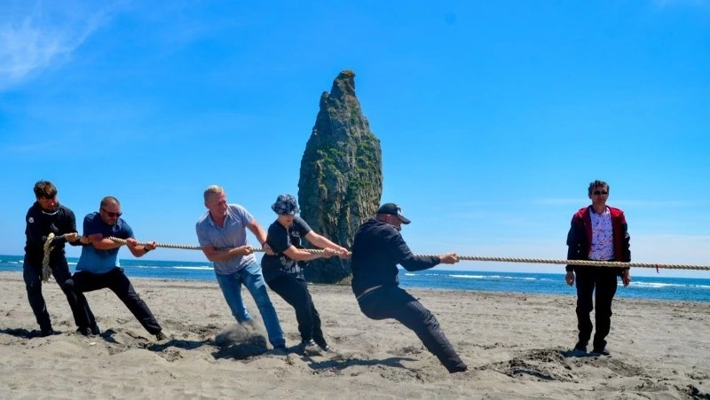 Празднование  Дня рыбака в Южно-Курильском районе