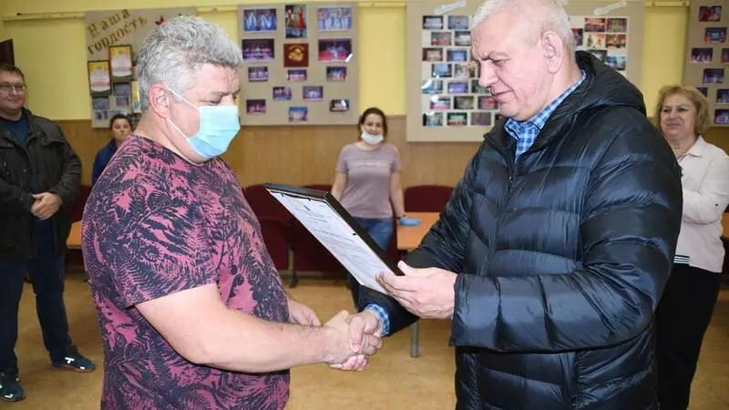 Мэр с рабочей поездкой на Шикотане