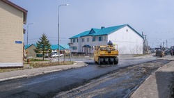 Параллельно с ремонтом дорог в Южно-Курильске запланировано благоустройство дворов