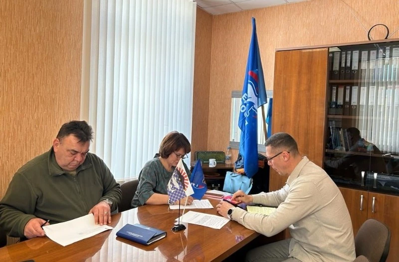 Провели прием граждан