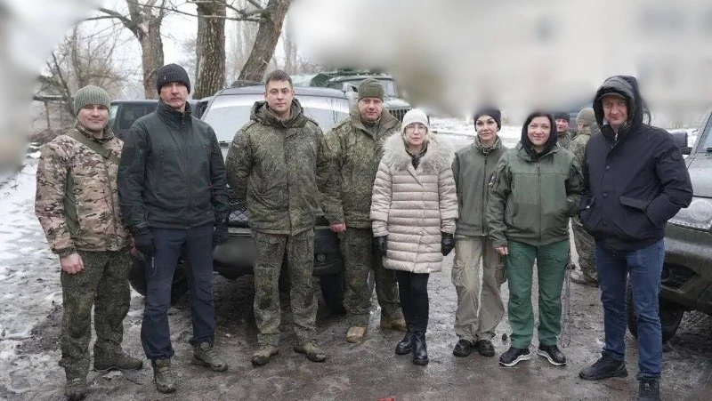 Алексей Плотников участвовал в доставке посылок нашим военнослужащим в ДНР