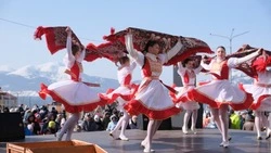 На южных Курилах отметили широкую масленицу