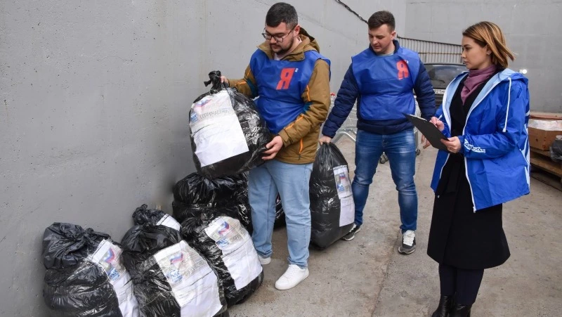 Южнокурильчане отправили очередную партию посылок на Донбасс