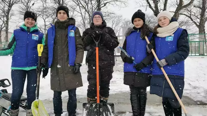 Волонтеры Крабозаводского