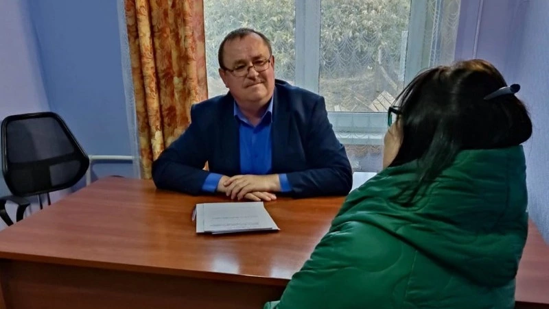 Провели прием граждан