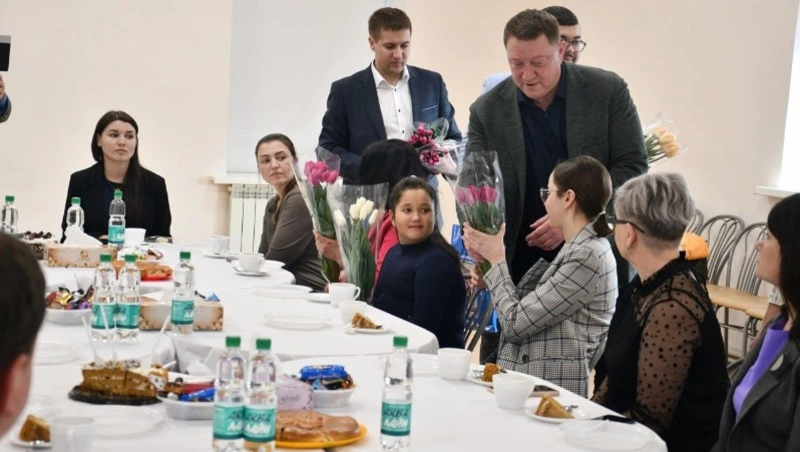 Мэр встретился с женами и матерями мобилизованных бойцов