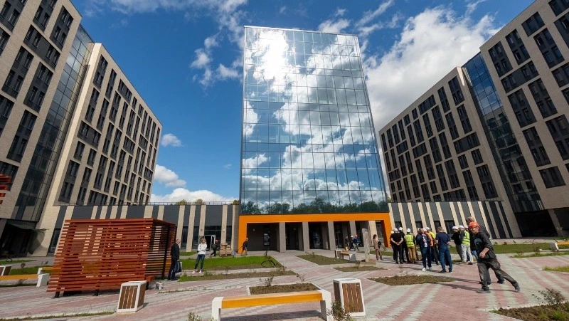 В студенческом городке СахалинТех завершаются пуско-наладочные работы