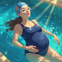 Мамы, в воду! 