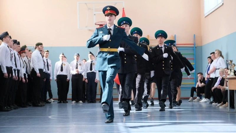 Смотр строя и песни 