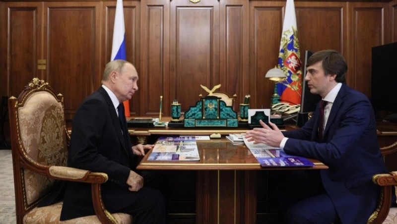Министр просвещения РФ и Владимир Путин обсудили стратегию развития образования