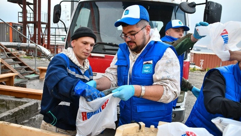 Первый улов горбуши – ветеранам