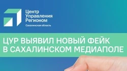 ЦУР выявил новый фейк в сахалинском медиапространстве