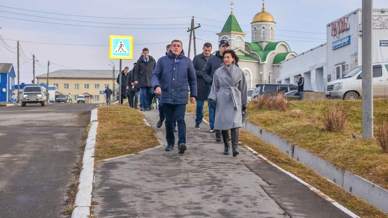Рабочая поездка губернатора Сахалинской области в Южно-Курильск