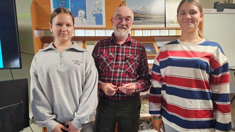 На Шикотане прошла встреча с известным сахалинским краеведом