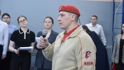 В Южно-Курильской школе стартовал месячник военно-патриотического воспитания