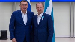 Алексей Плотников удостоен медали  «Сахалинская область – фронту»
