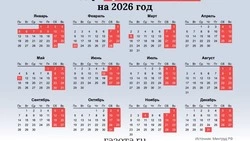Правительство утвердило календарь праздничных и выходных дней на 2026 год