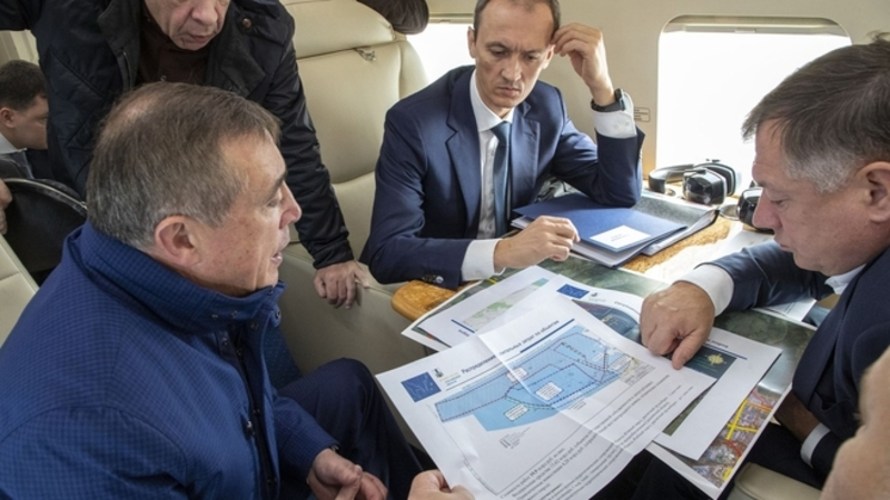 Дмитрий Григоренко и Марат Хуснуллин ознакомились с развитием Сахалинской области в ходе рабочей поездки на Дальний Восток
