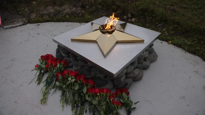 На Шумшу состоялись патриотические мероприятия в честь 80-летия Курильской десантной операции