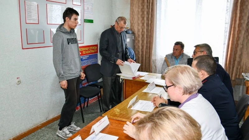 Заседание призывной комиссии