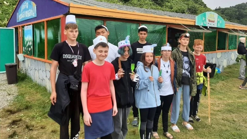 Продолжается смена в лагере «Фрегат»