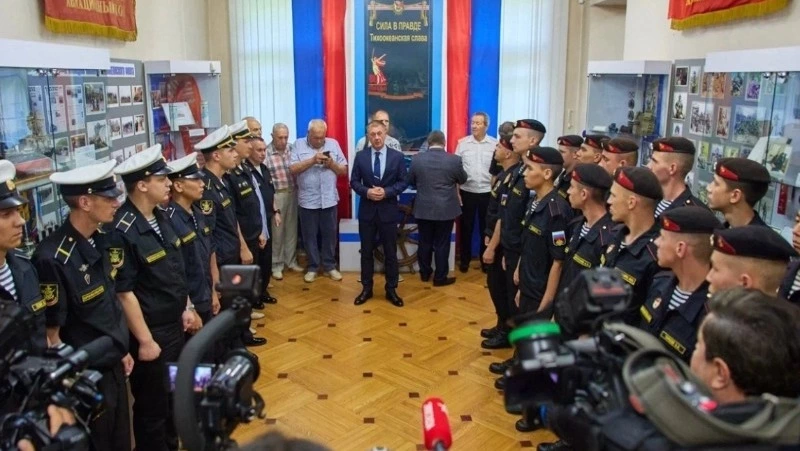 Выставка «Сила в правде – Тихоокеанская слава»  открылась ко Дню ВМФ в музее ТОФ