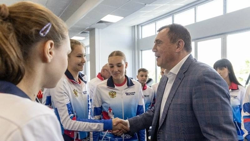 Валерий Лимаренко поддержал сахалинских спортсменов в преддверии Международных игр «Дети Азии»