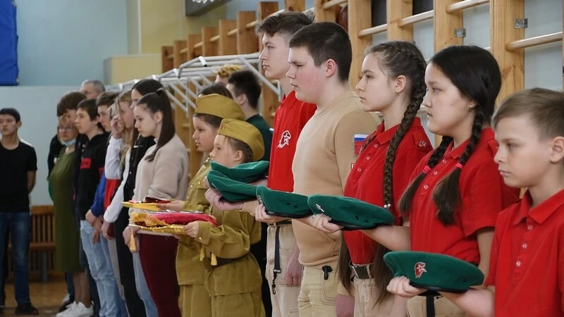 Теперь юнармейцы есть и на Шикотане