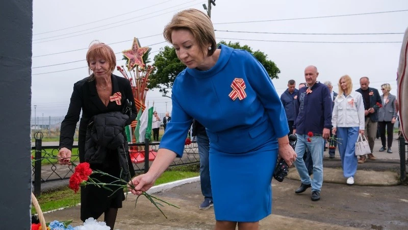 Жители Кунашира и Шикотана отпраздновали 80 - ую годовщину со Дня Победы над милитаристской Японией 