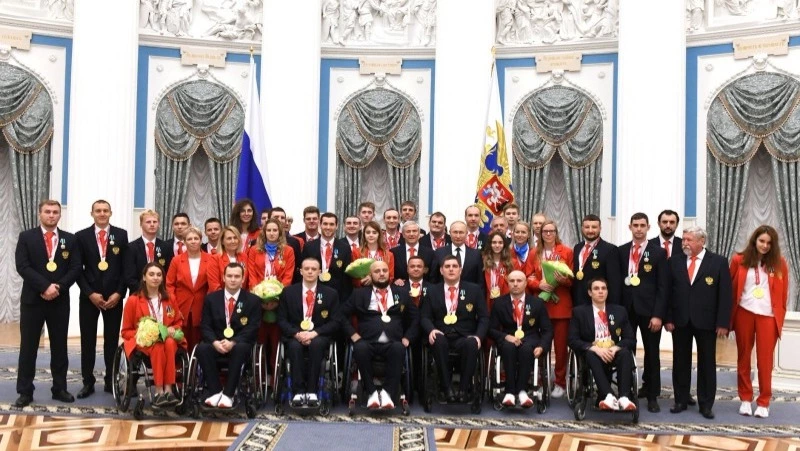 Путин наградил победителей и призёров паралимпийских зимних игр в Италии