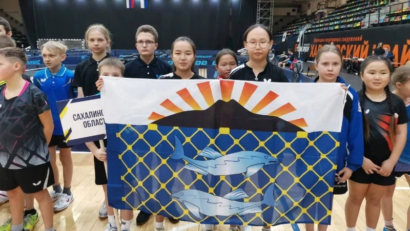 Курильчанки приняли участие в соревнованиях по настольному теннису 